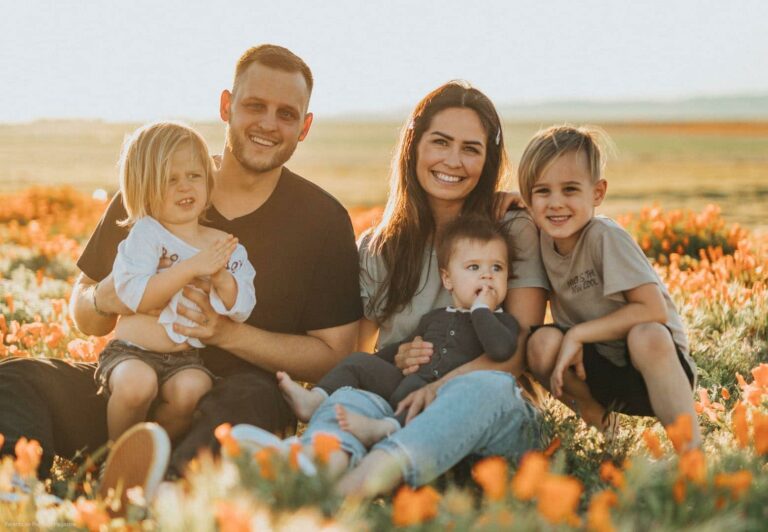 Happy Parents with Kids