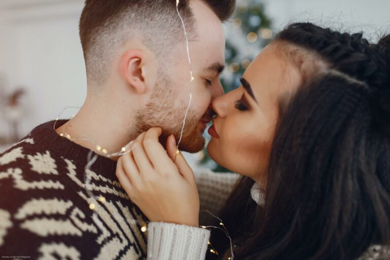 How To Stay Connected To Your Spouse During The Holidays christmas couple